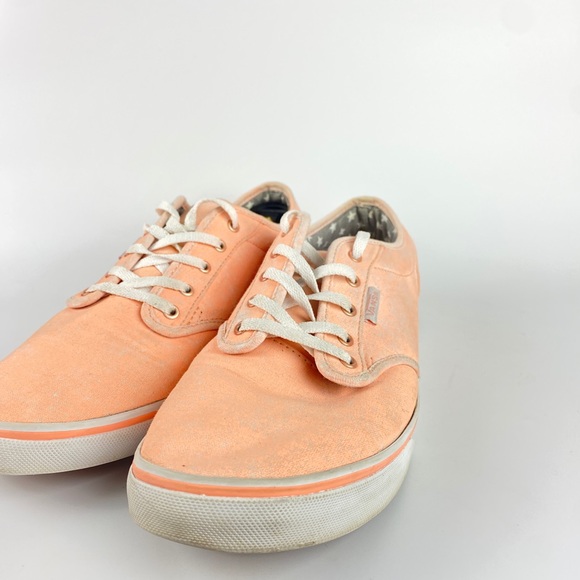 Distressed Peach Vans Women’s Size 11 - Picture 4 of 5